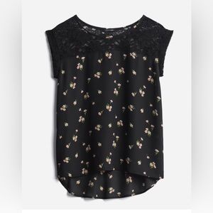 Papermoon Birch Lace Detail Blouse - 1X